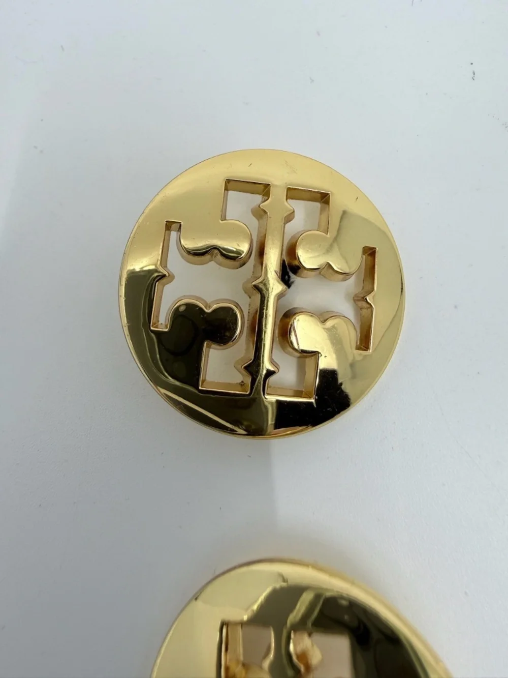 Five Gold Finish Tory Burch Buttons